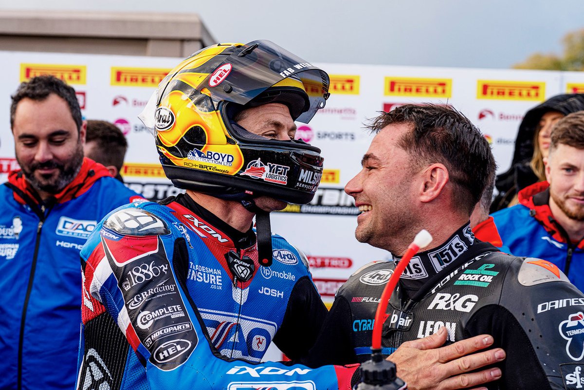 REPORT: <a href="/JoshBrookes/">Josh Brookes</a> back on top to win dramatic <a href="/bennetts_bike/">Bennetts</a> BSB opener at <a href="/Oulton_Park/">Oulton Park</a> 

It was Brookes versus <a href="/realleonhaslam/">leon haslam</a> in intense #BSBShowdown action to kick off the penultimate weekend

📰 bit.ly/4pLChDM