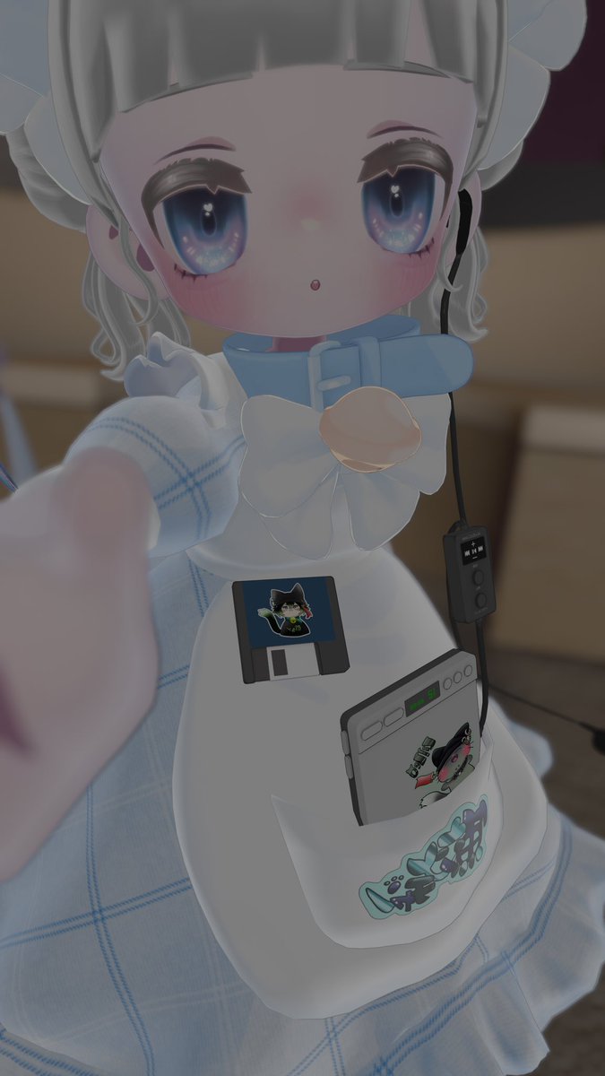 same_chan_vrc's tweet photo. はろさんメイドの完成です🫶
#POTATOTO #7coco https://t.co/xoVrK67ATR