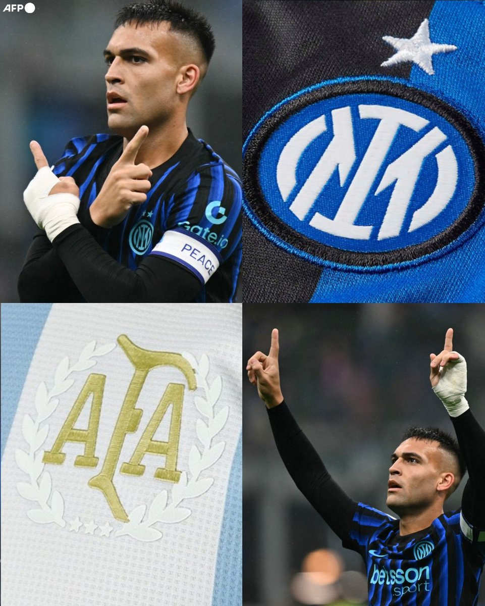 ¡¡DE PIE ANTE EL TORO!! Hoy volvió a marcar y sigue haciendo más grande su legado. Con 28 años de edad, Lautaro Martínez ya está en el TOP 5 de máximos goleadores (158) en toda la historia del Inter y en el TOP 5 de máximos goleadores (33) en toda la historia de la Selección de