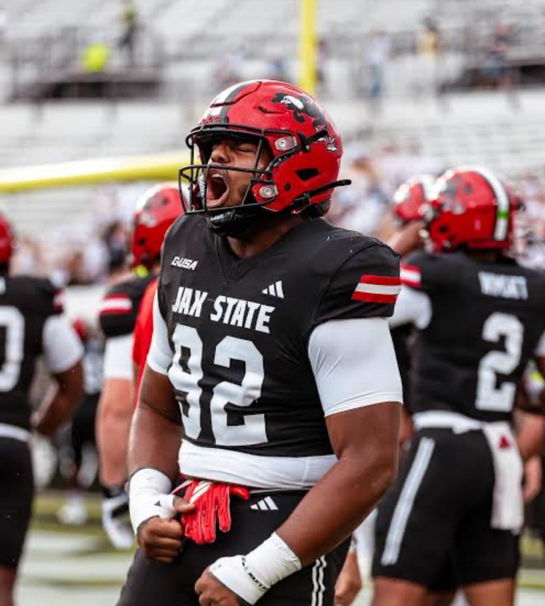AGTG, very blessed to receive an offer from the university of Jacksonville State!! <a href="/JaxStateFB/">Jax State Football</a> <a href="/CoachXGarcia/">Coach Xavier Garcia</a> <a href="/grayson_fb/">Grayson Football</a> <a href="/CoachCarswell/">Gregory Carswell 👐🏿👣</a> <a href="/CoachTuftsJr/">Coach Leander Tufts</a>