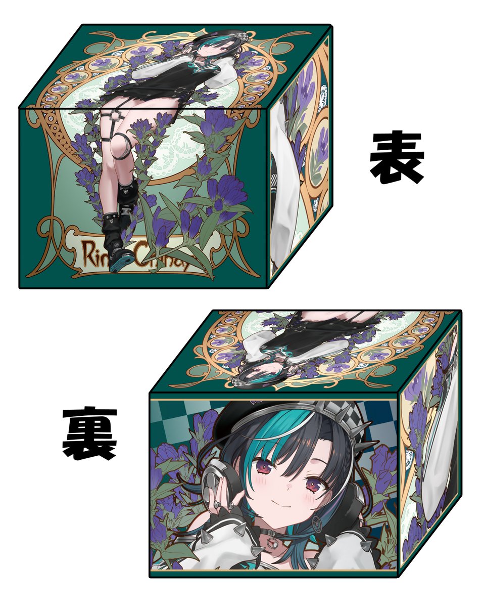 混沌の女神様　原神　フリーナ　合皮デッキケース 混沌の女神様@WEB即売会 on X: 