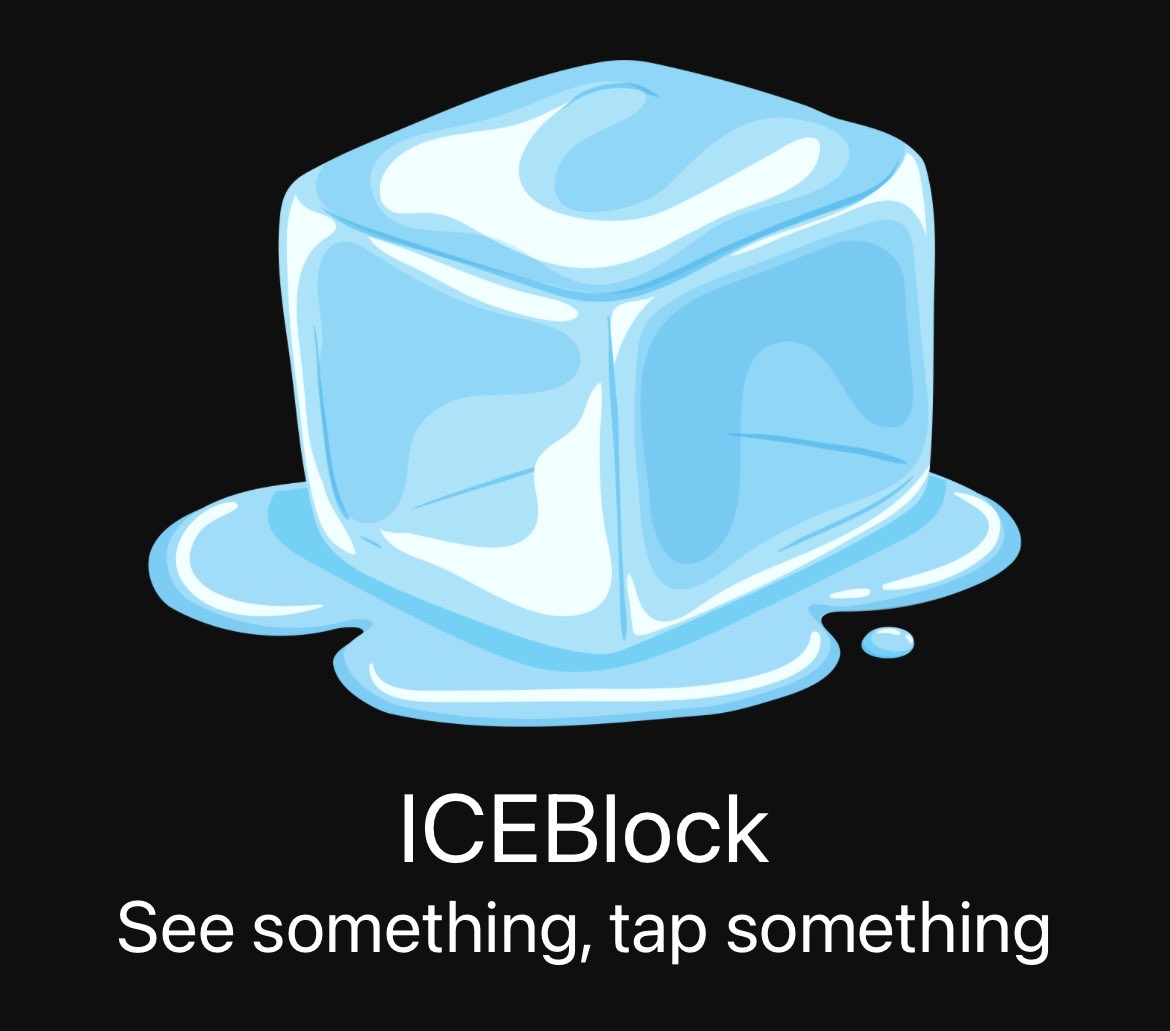 ericalink073's tweet image. De app #ICEblock meldt/meldde waar immigratierazzia’s [gaan] plaatsvinden. Onder druk van Trump heeft ⁦@Apple⁩ de app uit de AppleStore verwijderd. #Fascism in the USA part 9.