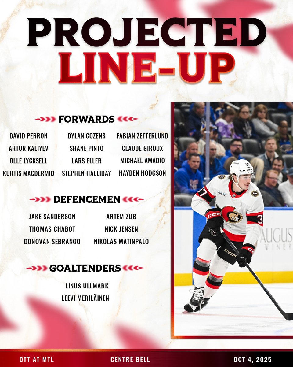Ottawa Senators tweet media