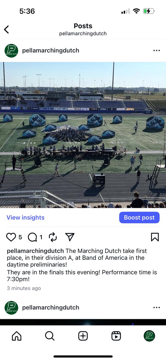 Pella High School Marching Dutch tweet media