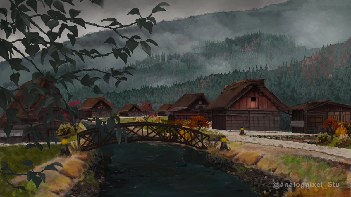 analogpixel_Stu's tweet image. Background Art - Scene 1 (Untitled Project)
by @marco_tainha 
#art #backgroundart #digitalpainting #2danimation