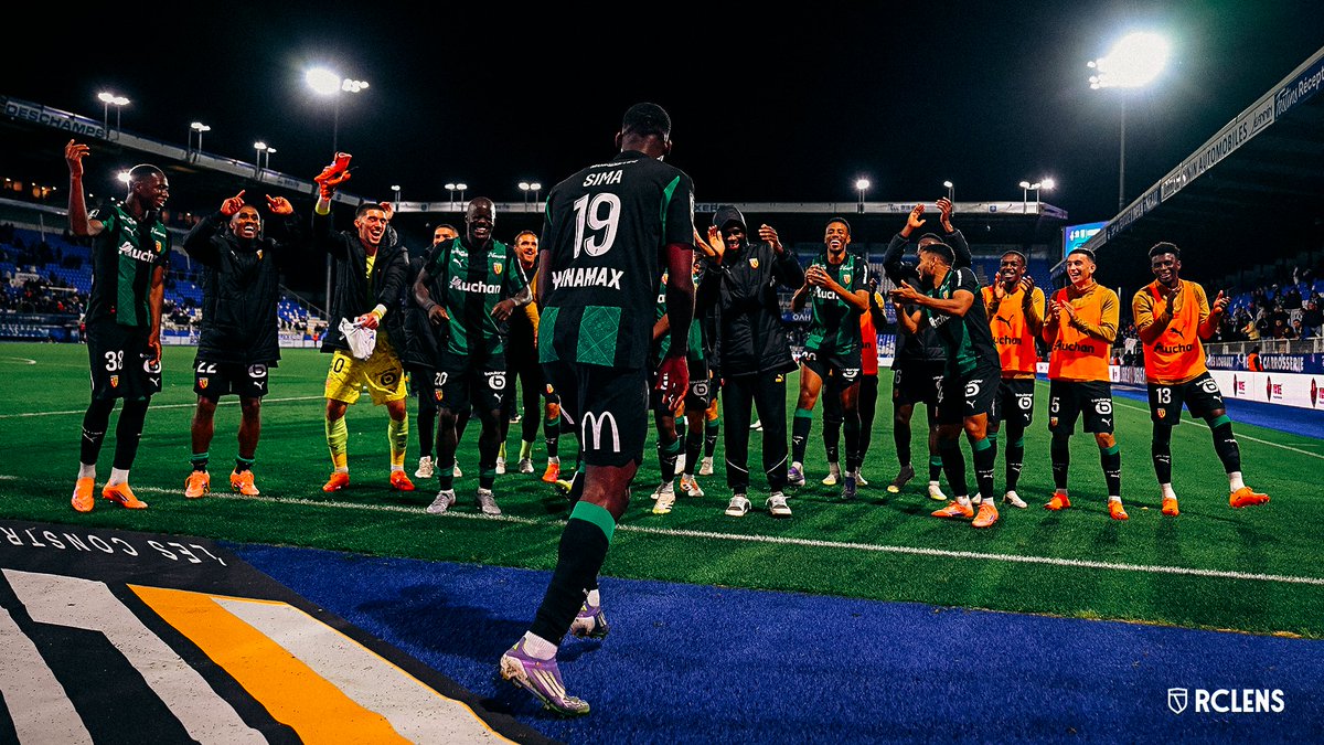 Du 𝒃𝒐𝒏𝒉𝒆𝒖𝒓 de 𝒃𝒐𝒏𝒏𝒆 𝒉𝒆𝒖𝒓𝒆 ❤️💛

#FiersDEtreLensois #AJARCL