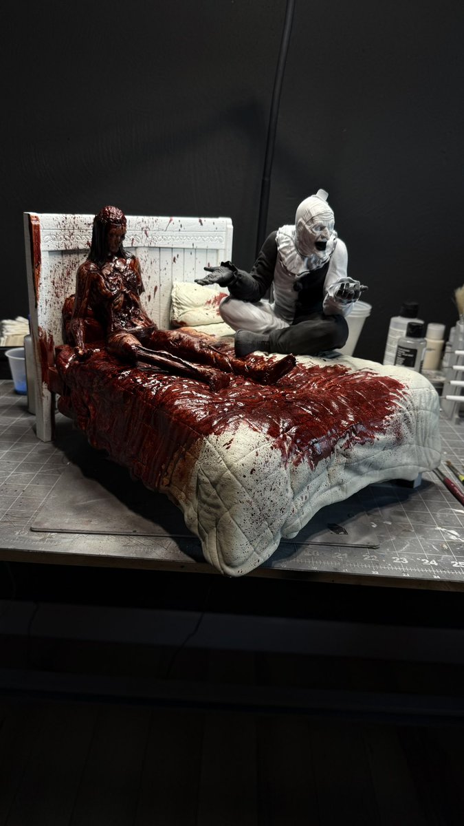 tmhough018's tweet image. Printed and primed this almost 1 year ago…. Finally painting it this weekend #Terrifier2