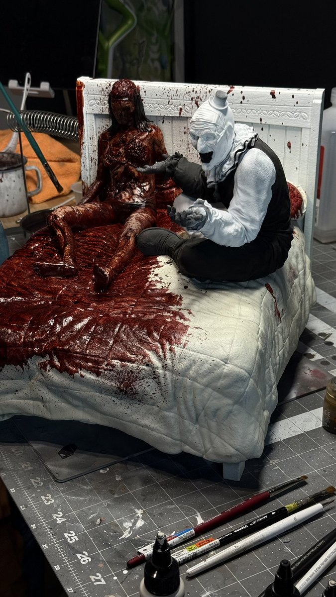 tmhough018's tweet image. Printed and primed this almost 1 year ago…. Finally painting it this weekend #Terrifier2