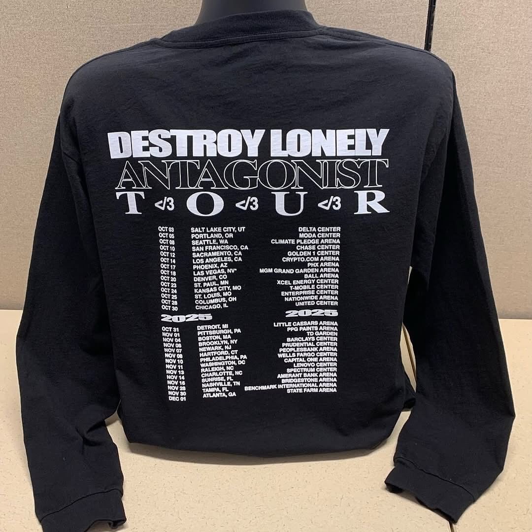 Destroy Lonely ANTAGONIST 2.0 Tour Merch