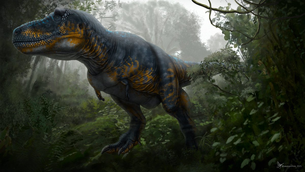 igoralves_07's tweet image. Today marks the 120th anniversary of the description of Tyrannosaurus rex!

And coincidentally, I finished this painting of T. rex for a commission this week
#paleoart #trex #tyrannosaurus #dinosaurs