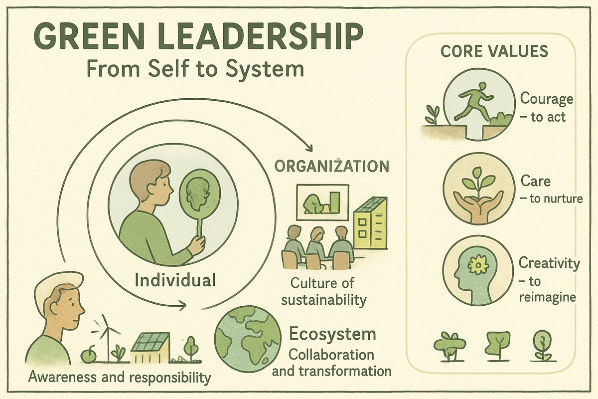 mffahimhossain's tweet photo. From Self to System - Green Leadership is the practice of shaping a world where people and planet thrive together

Join me on a mission to mobilize a generation of green leaders at @greenleadglobal

#greenleadership #greenlead #leadership https://t.co/BqTaMNfoHw