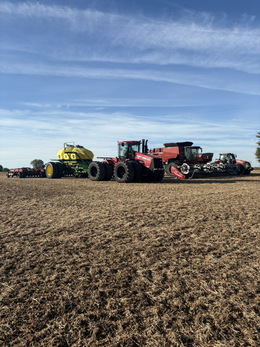 Harvest is just flowing along, weather equipment, people everything’s just working great #ontag
