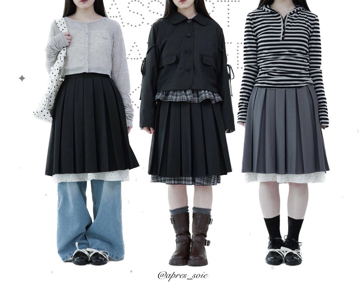 ______hnjs's tweet photo. 【autumn🖤🄸🅃🄴🄼】
🍂🖤秋冬に参考にしたいコーディネート˖ ࣪⊹ https://t.co/cEOnS6cHKq