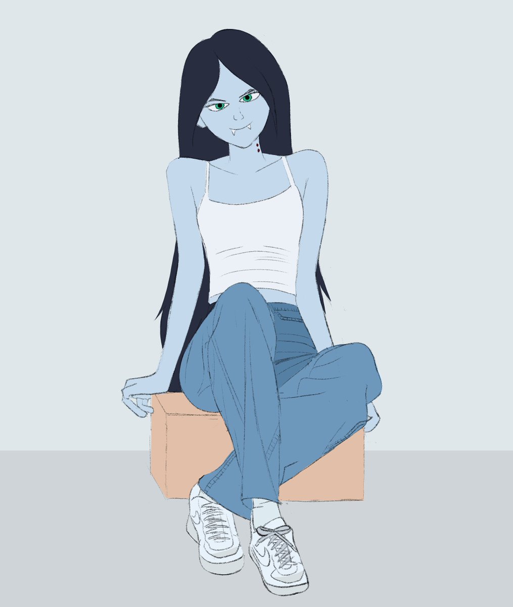 lamiettober 3: The queen 🧛‍♀️👑
Clothes study ft. Marceline