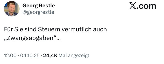 Was passiert denn, wenn man die Steuern nicht zahlt? Will Restle uns weiß machen, Steuerzahlungen erfolgten freiwillig?