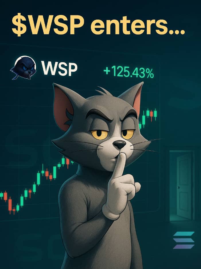 whispersonsol's tweet photo. Every wallet gets 100,000 $WSP 🪂

Drop your Solana $SOL Address, ❤️ &amp; RT ♻️

$WSP enters...  
Silent moves, loud gains.  
Whisper your way in before the door closes.

First 500 ⬇️ = #SolanaAirdrop 🎁 https://t.co/SQIEDKYXKk