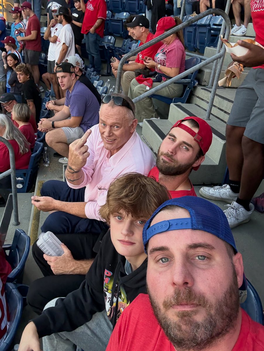 You already know it’s go Phil’s! Hak and the boys had to tap in for game 1!