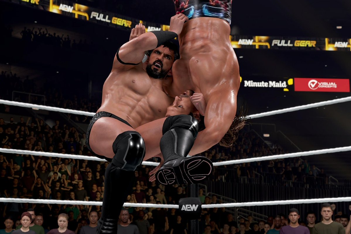 SamTHimself's tweet image. •• The Bastard Death Rider 
•• Pac
•• @BASTARDPAC

•• CAW Creator @kaaalua @Kamillion2k
•• I edited the hair and created the casual return attire
•• Arena Creator @henry_finch
•• More pics on my Insta page 📷

#WWE2K25 #AEW #AEWDynamite #AEWCollision