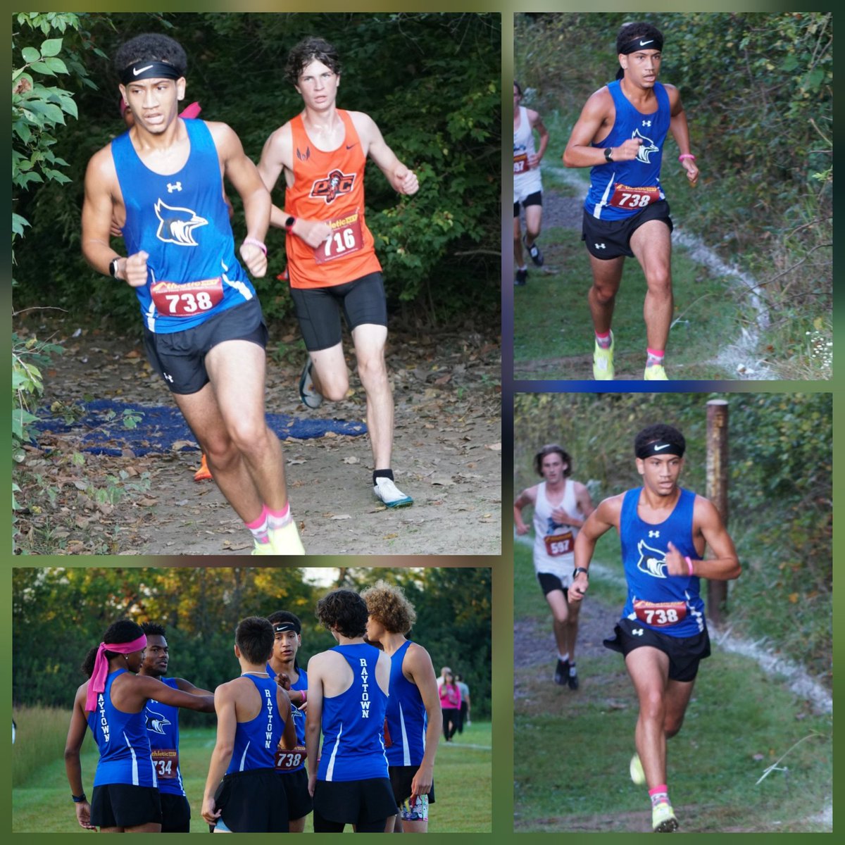 SfromMr's tweet image. RHS XC at Grain Valley didn't disappoint! 

4 V 🏅
1 JV 🏅
3rd place V boys

B was flying. The look on his face says it all, hardwork and determination! 

Proud to be a BLUEJAY! 💙🤍🩷
