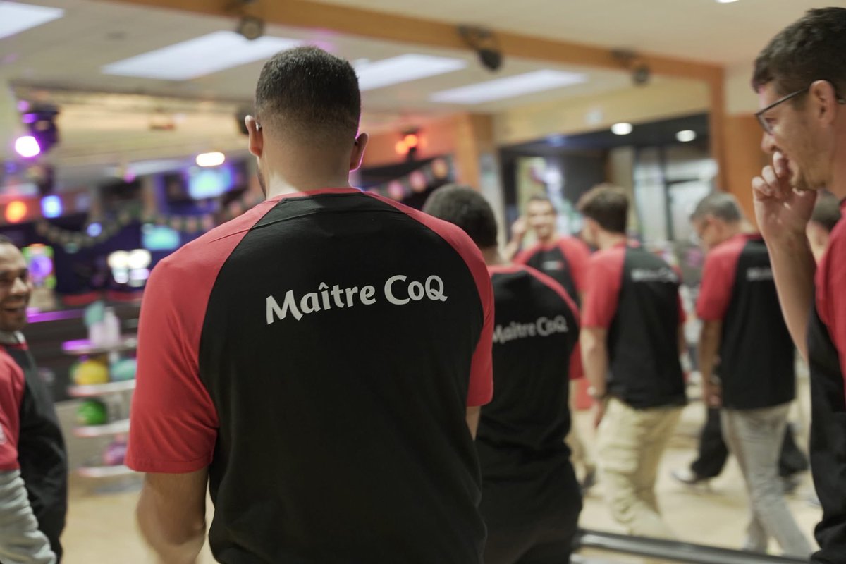 teqbowling's tweet photo. 🎳 Samedi 4 octobre 2025 au @teqbowling

Ce soir, nous avons eu le plaisir d’accueillir l’équipe de Maître CoQ  pour une superbe soirée bowling &amp; apéritif tapas 🥳🍹

Un grand merci à vous pour votre confiance et votre bonne humeur 🙌
On espère que vous avez passé un bon moment https://t.co/WLxgZVbLaB