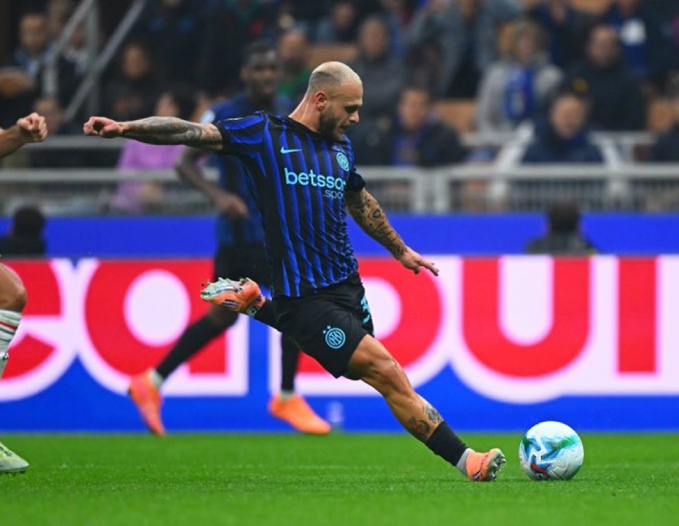 Joueurs ayant créé plus de 5 occasions franches en un seul match dans les 5 meilleurs championnats européens depuis 2015/16 :

• Lionel Messi (3x)
• Iago Aspas
• Joshua Kimmich
• Thomas Müller
• Luis Suárez
• Federico Dimarco 🆕

Il est désormais le seul joueur à avoir créé