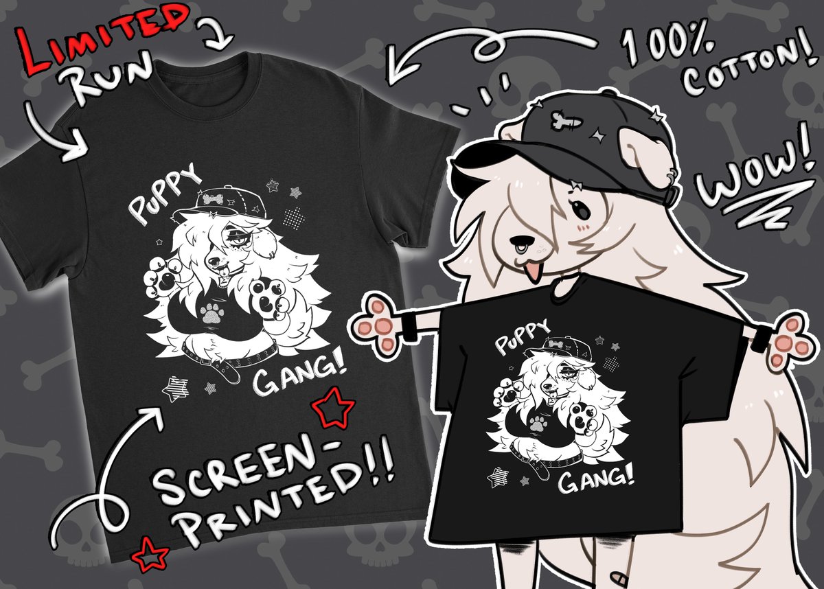 🚨Important puppy announcement! 🚨

TODAY IS THE FINAL DAY to get the puppy shirt before its gone forever!

Linky below! 🔗