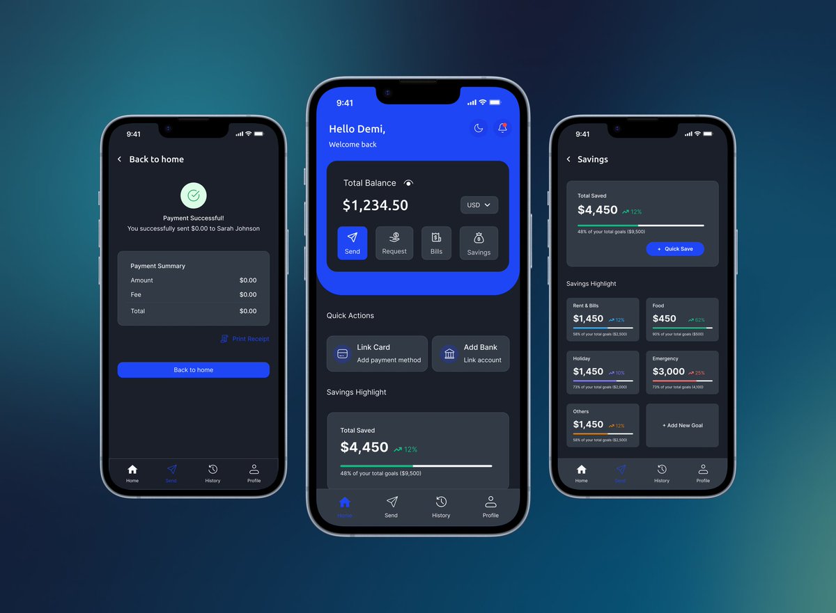 aeademi's tweet photo. @Abmankendrick Hi! I’m Ademi 👋 I do UI/UX  basically turning chaos into clean interfaces 😅 Sharing a few recent projects and would love to connect with other designers out here!

#Designtwitter https://t.co/0X6wiea3Et