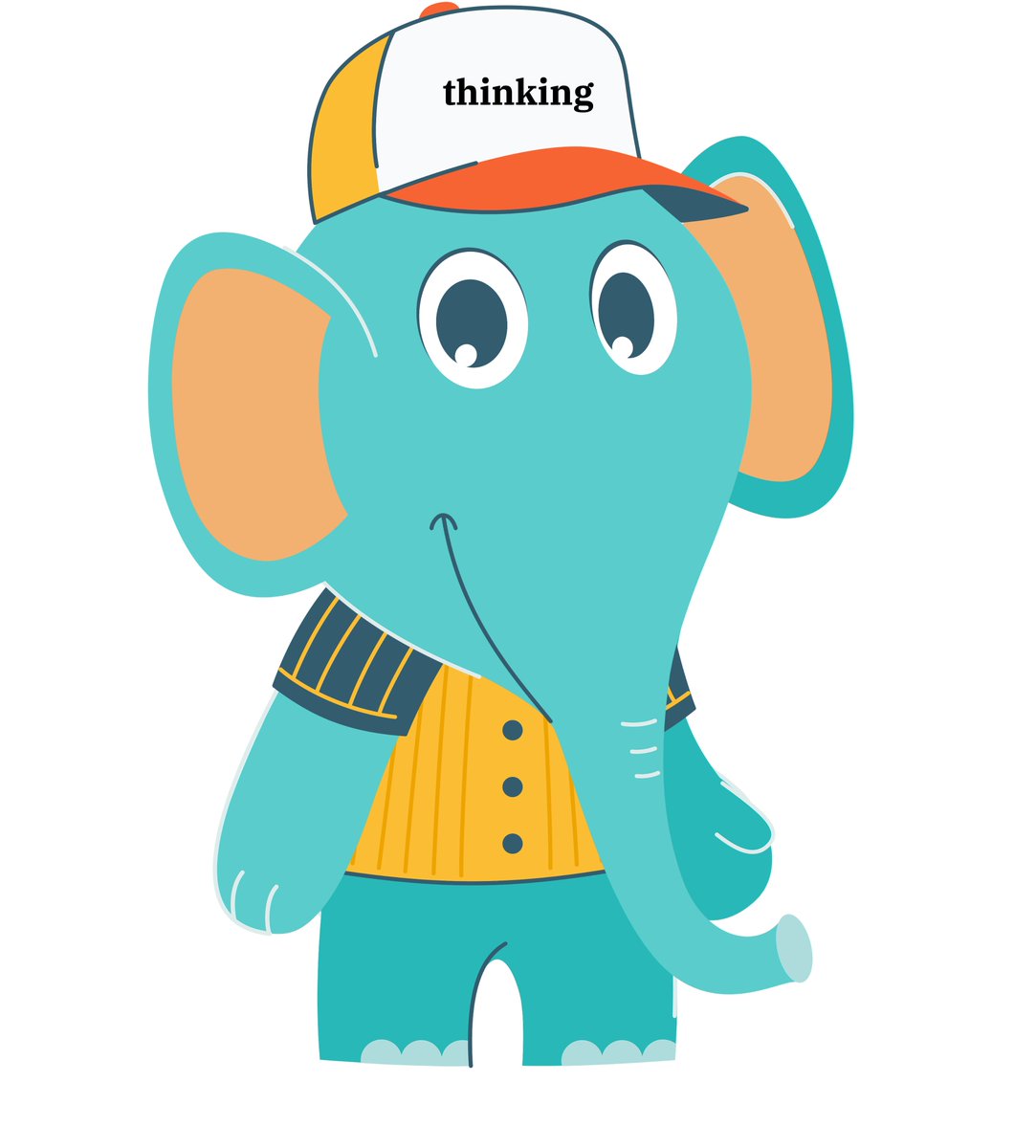 Ello just put on their new thinking cap... 🤩
Off to generate some kids stories with <a href="/claudeai/">Claude</a> this weekend :)