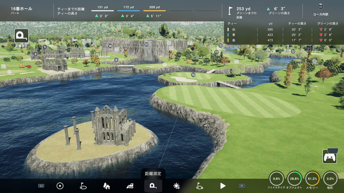 4hun_PG_Y_12's tweet photo. New course release! 🏛️⛳
“SYGC River Forest Ruins” is now available on PGA TOUR 2K25.
Explore forest rivers and ancient ruins in a calm, scenic layout.
Level: ★★★★★★☆☆☆☆
#PGATOUR2K25
#CourseDesigner
#SYGC
#GolfGaming https://t.co/y9T3WQFm0B