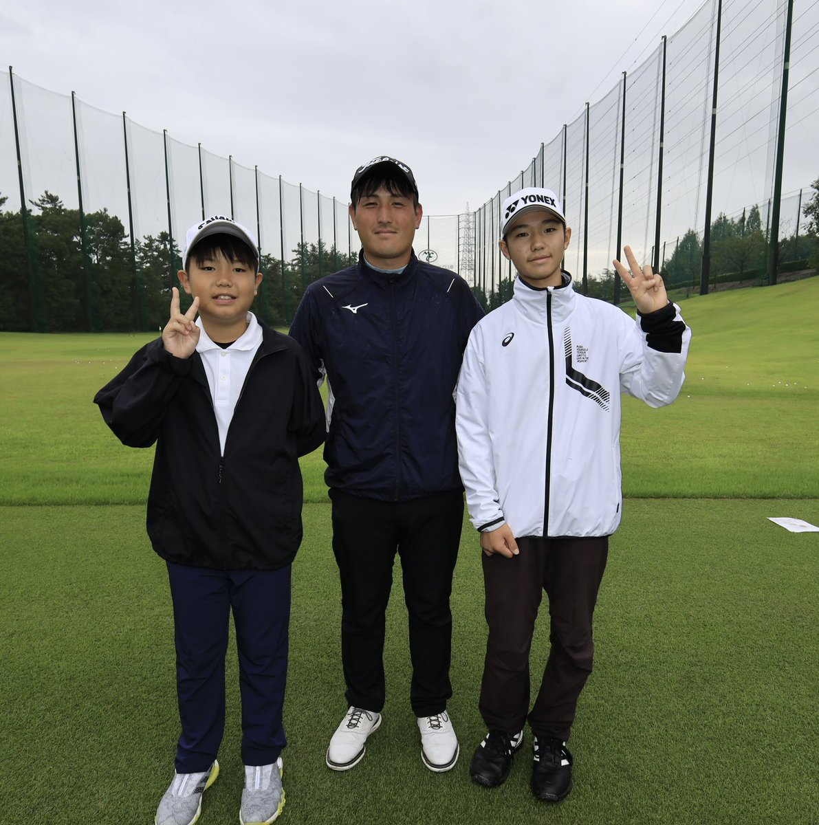 vtcgolf's tweet photo. #バンテリン東海クラシック ⛳️
昨日行われました、
 #ジュニアレッスン の模様✨
【参加プロ】
#山田大晟
#出利葉太一郎
#鍋谷太一
#光田智輝
#前田光史朗 

 #バンテリン  #ジュニア 
 #東海テレビ  #東海ラジオ https://t.co/HPc400Vowc