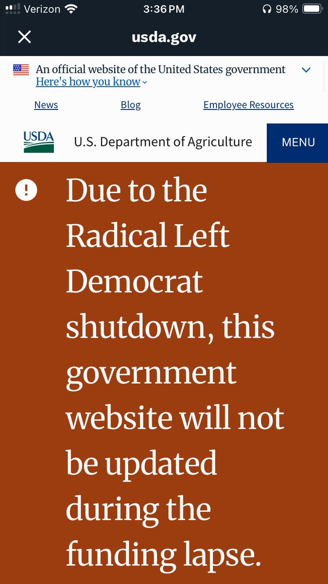 joneskzero's tweet photo. @RapidResponse47 @SecRollins @POTUS  @JDVance 

This is what is seen at https://t.co/ewFB22ic0l 

Speaking as a non-liberal, I find this message embarrassing, juvenile and disrespectful to American citizens. Please adjust to a more streamlined and respectful message. Thank you! https://t.co/Vc8JCbgnIt