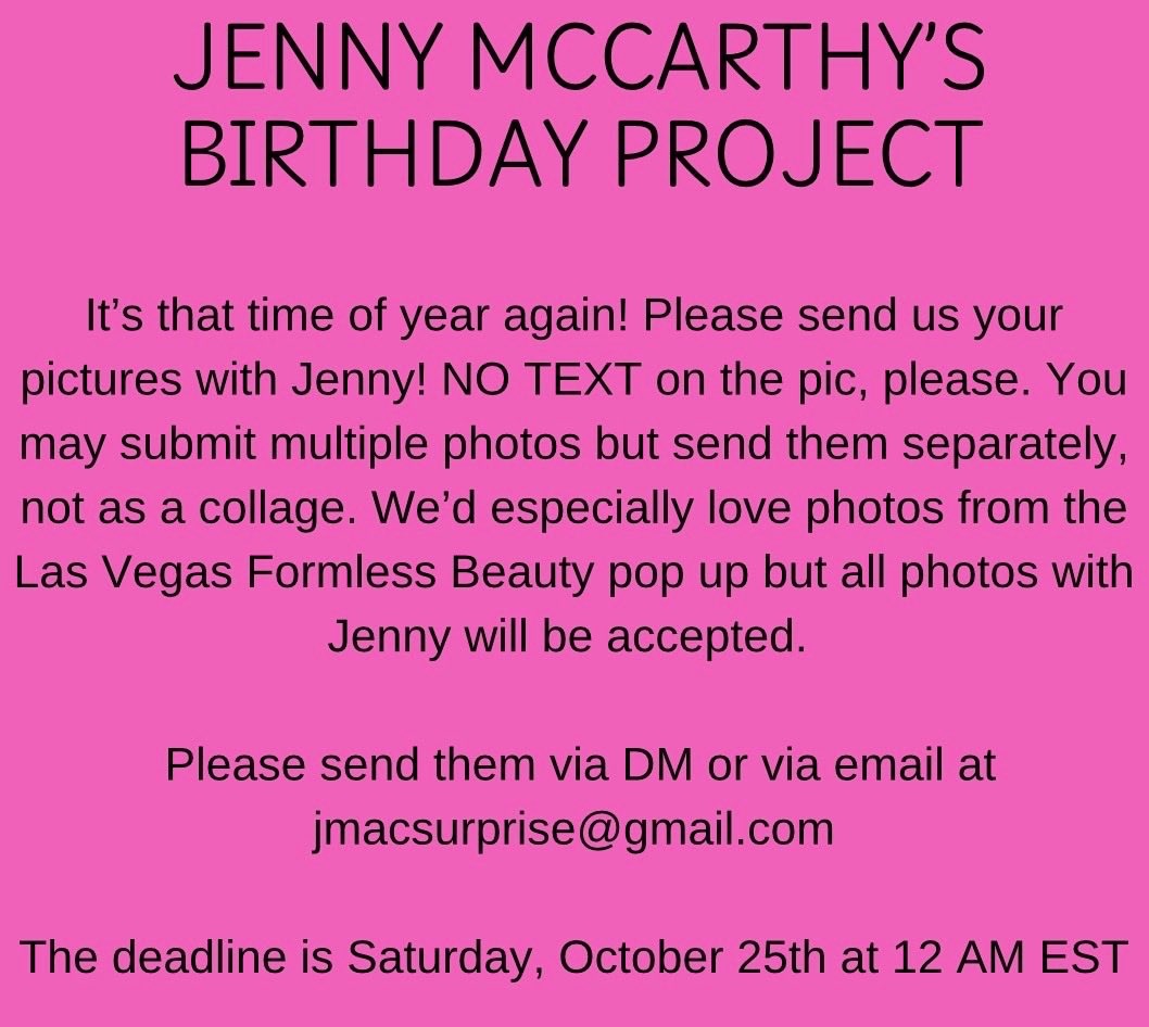 Happy Saturday everyone!!! Thank you so  much to everyone who has already sent in photos you guys rock.  We still need more pics so don’t forget to send them over.  All instructions below or send us a tweet if you have any questions 🩷