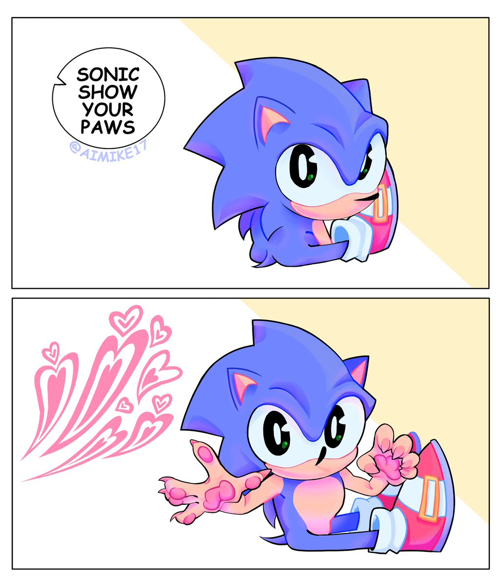 aimike17's tweet image. 🐾💅 
#SonicTheHedgehog #sonicfanart