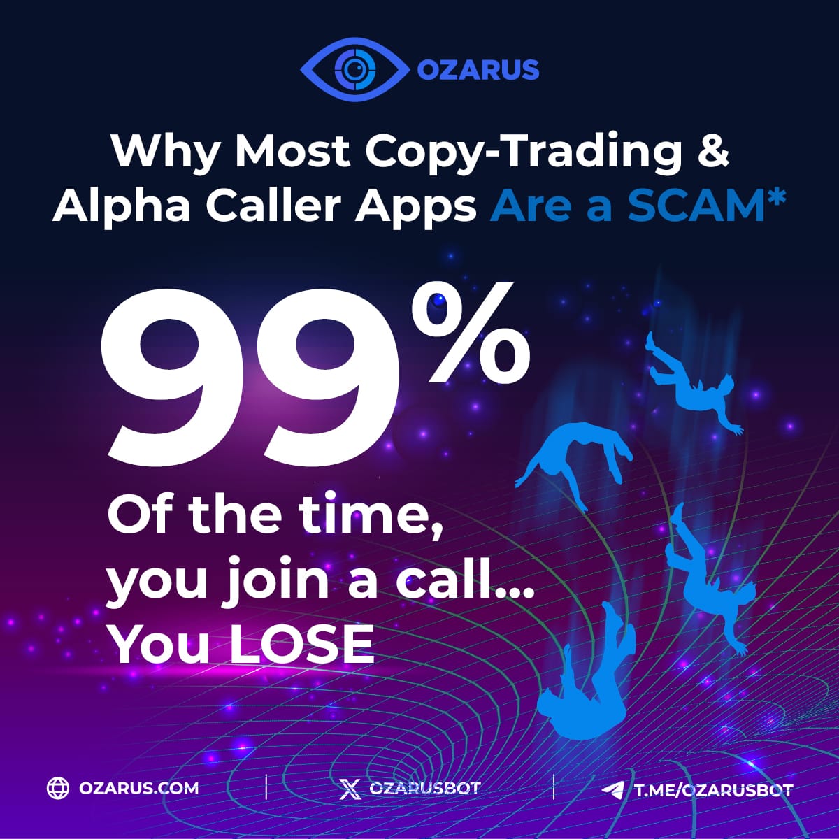 ozarusbot's tweet photo. 💡 99% of the time, you join a call… you LOSE.

🎭 Many are run by cabals who use you as **exit liquidity** and a **farming tool**.

💸 They pump, you dump your own bag.

🚀 **Enter Ozarus**:
🧠 AI-powered scans
🔍 Real-time whale & dev alerts
🛡️ True transparency
⚡ Protecting YOU, not farming you.

👁️ Don’t be the mark. Be the hunter.
👉 Try Ozarus now.

#Crypto #Solana #Ozarus #DeFi #RugProof