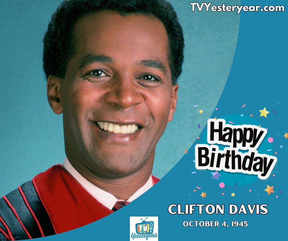 tvyesteryear's tweet image. Happy Birthday to the multi-talented Clifton Davis! Best known for his roles on Amen and That’s My Mama, Clifton’s contributions to both television and music have made him a beloved figure in entertainment.