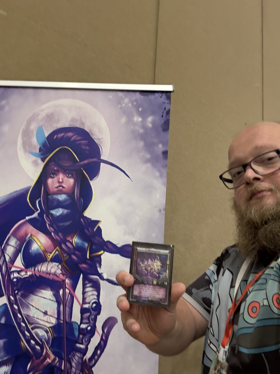 ProfWedge's tweet photo. 1-7 fighting alongside Pharogeist and Artemis first time fighting with them too.
Really thought I had a solid game plan going into it but several of my opponents knew to stop me before the big camel play. It was incredibly fun though! #ElestralsOpen https://t.co/QQb93L5bqd
