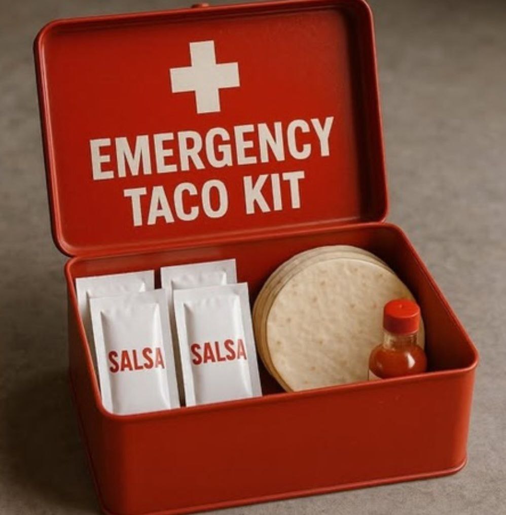 w0sun's tweet photo. Always Be Prepared!  Happy National Taco Day!

#October4th ,  10-4 Good Buddy!
 #NationalTacoDay #hamradio #hamr https://t.co/H1OOSspCGB