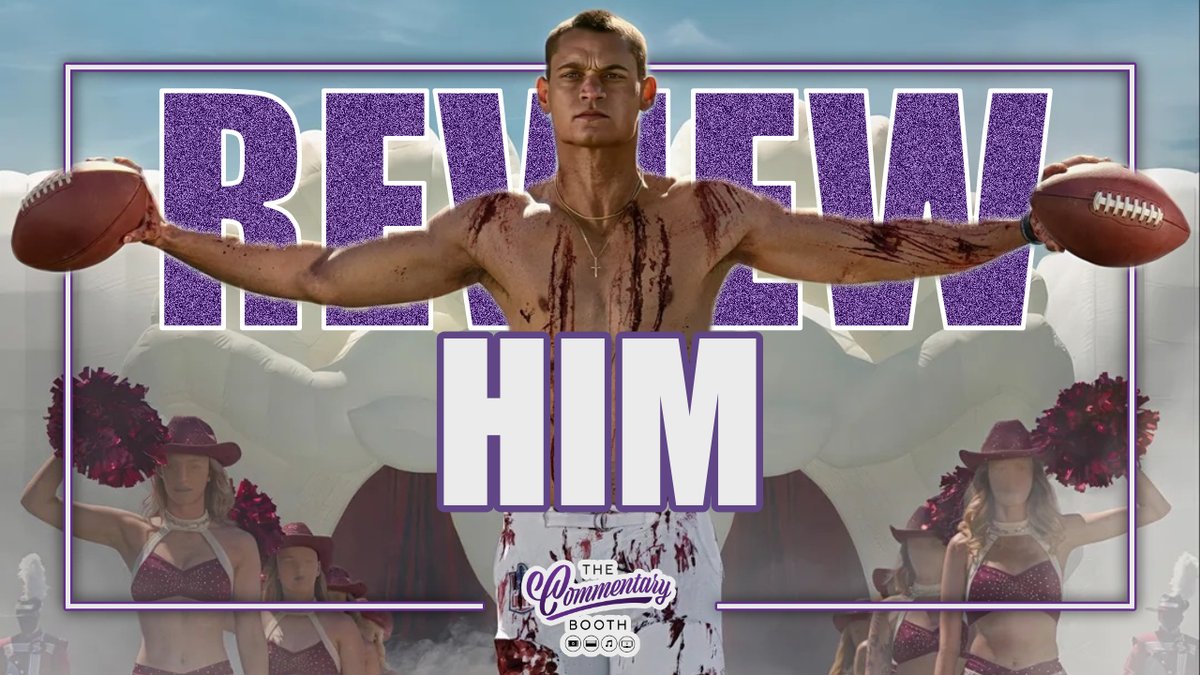 ParioMagazine's tweet photo. What happens when football becomes a religion… and your god demands blood? 🩸🏈
@JamieAppsMedia & @thezeiders break down the haunting new horror HIM, which is filled with occult rituals, toxic fandom & stunning visuals
Rate, review & subscribe at: https://t.co/kuLSViE3sk https://t.co/lB9FqGZp9T