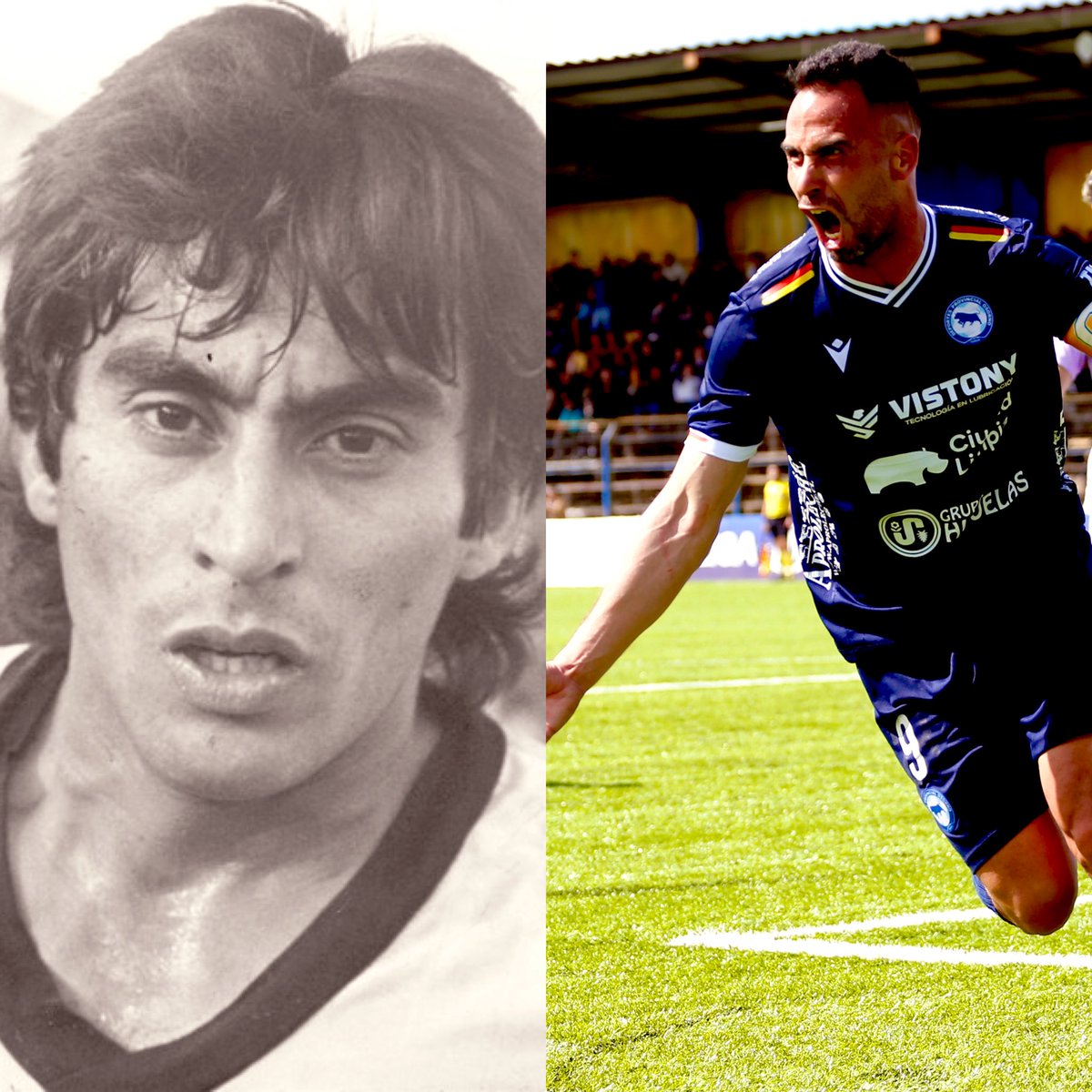 53 goles para ambos, 106 goles en la sumatoria. Hoy Javier Grandoli y Diego Bielkiewicz máximos goleadores de Provincial #Osorno en su historia.