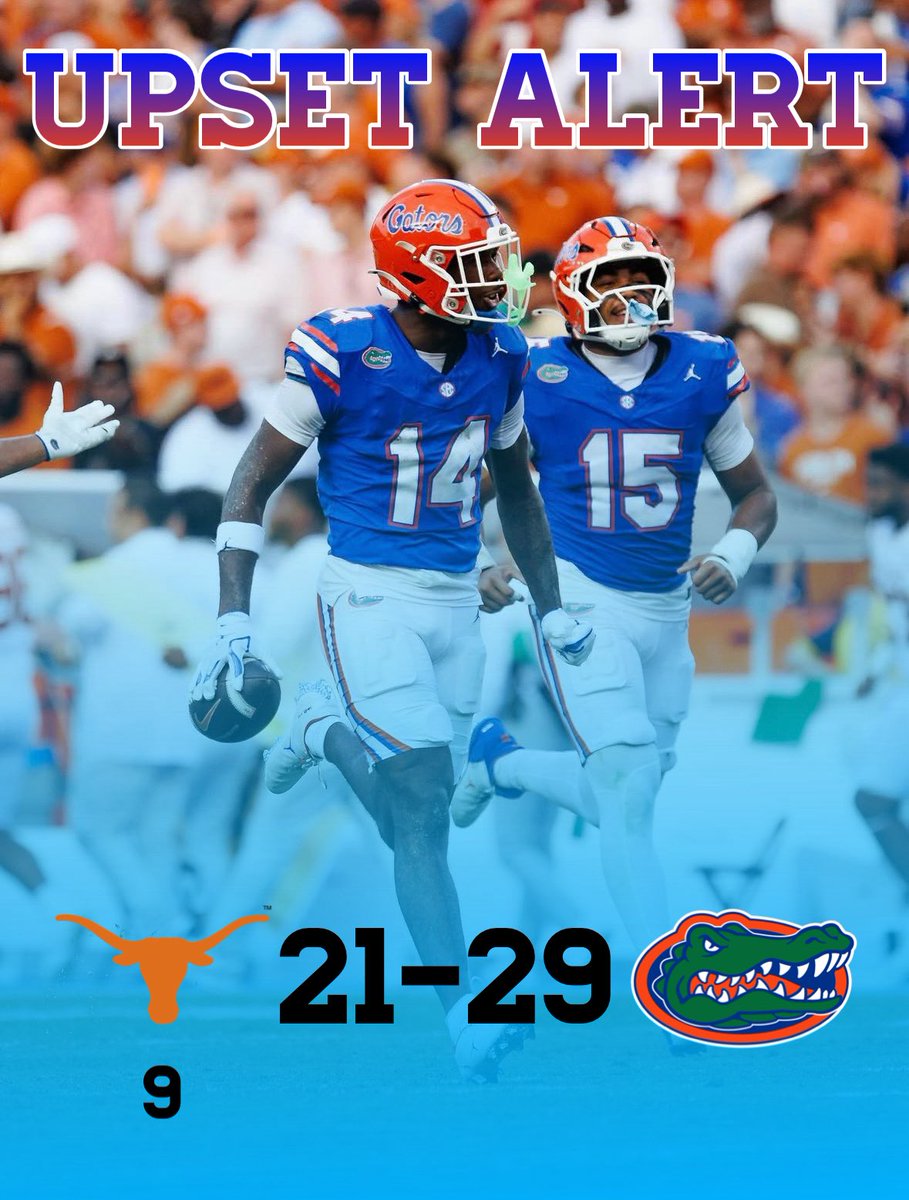htxballco's tweet photo. FLORIDA KNOCKS OFF TEXAS AT HOME. WHAT AN AFTERNOON SLATE🚨 https://t.co/aQNLvSnEmw