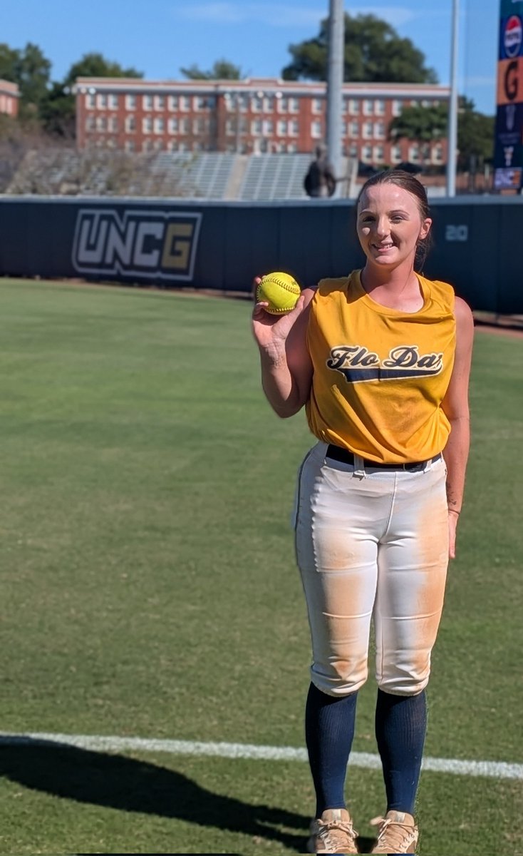 Mandymel5's tweet image. What a Fantastic Day! Payton hit her first Collegate homerun!! @TechSoftball @PaytonMelin1         @bucketGManX @Madison_K_Ragan @UNCGSoftball