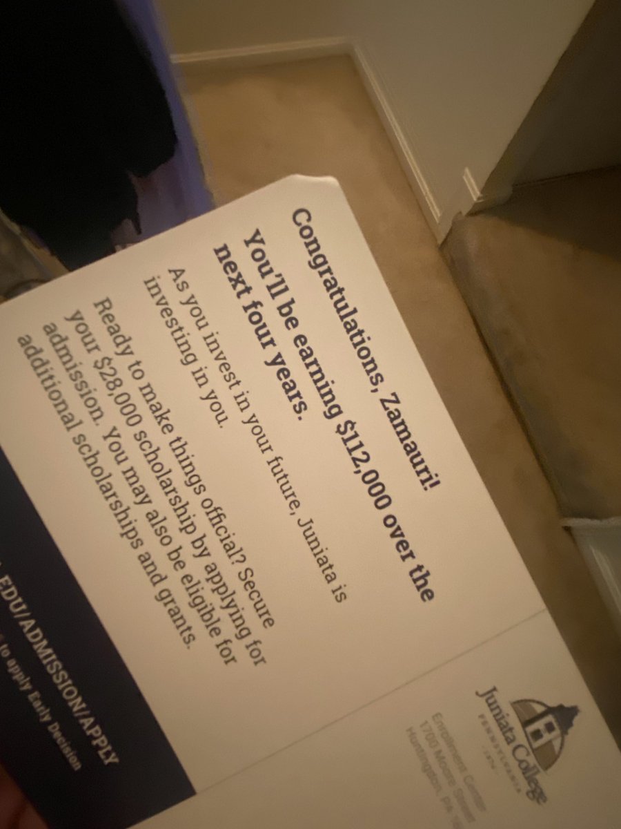 Number23Mauri's tweet image. Wow, I’m at lost for words. I’m very Glad to receive a Scholarship From Juniata University. 🙏🏽❤️

#AGTG