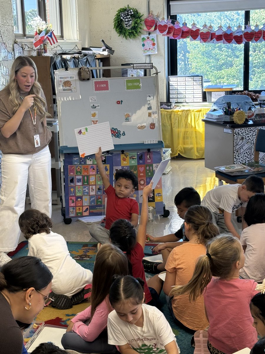 📚✨ First grade phonics fun! Our young learners are working hard with their teachers to master letter sounds, blend words, and build a strong foundation for reading. It’s amazing to see their confidence grow with every lesson! #It’sAShoreThing <a href="/BayShoreSchools/">Bay Shore Schools</a>