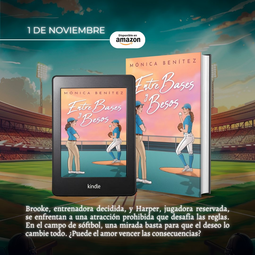ioleggotutto's tweet image. ⚠️PREVENTA⚠️

⚾️&quot;ENTRE BASES Y BESOS&quot;
Autora: Mónica Benítez
(@monicabntz)

Disponible en Amazon a partir del 1 DE NOVIEMBRE

(🇲🇽Mx) amzn.to/4mS0zJv
(🌍Resto del mundo) amzn.to/3IWrR3A

#BookTwitter #LibrosLesbicos #AmazonKindle #publi