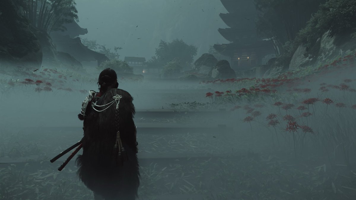 StandardDiff's tweet image. This whole area is giving me #silenthillf vibes. Spooky and beautiful in the same breath.
#GhostOfYōtei