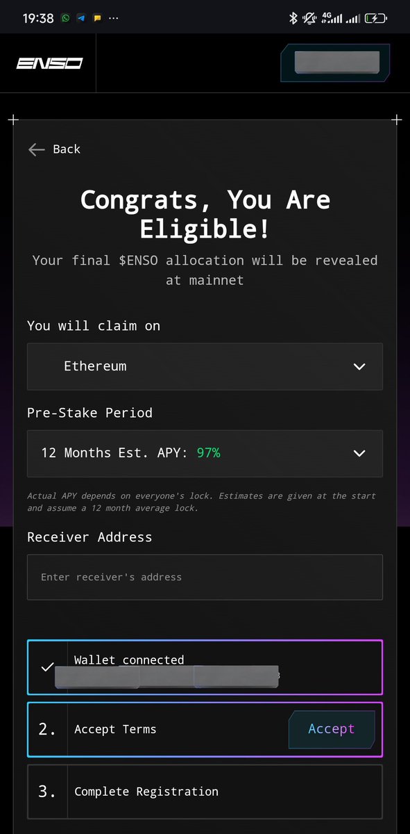 eligible for $ENSO... 

check and register for your Airdrop

&gt; drop.enso.build

Ggs