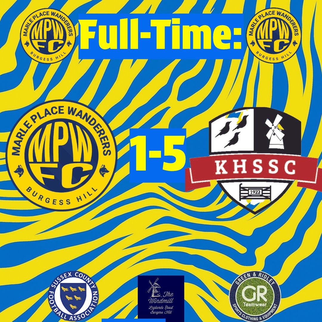 FULL-TIME 💛💙

An unfortunate afternoon for our first team who are well beaten by Keymer &amp; Hassocks this afternoon

Best wishes also go out to our man Ethan Hardaway who was admitted to hospital following a bad wrist injury
