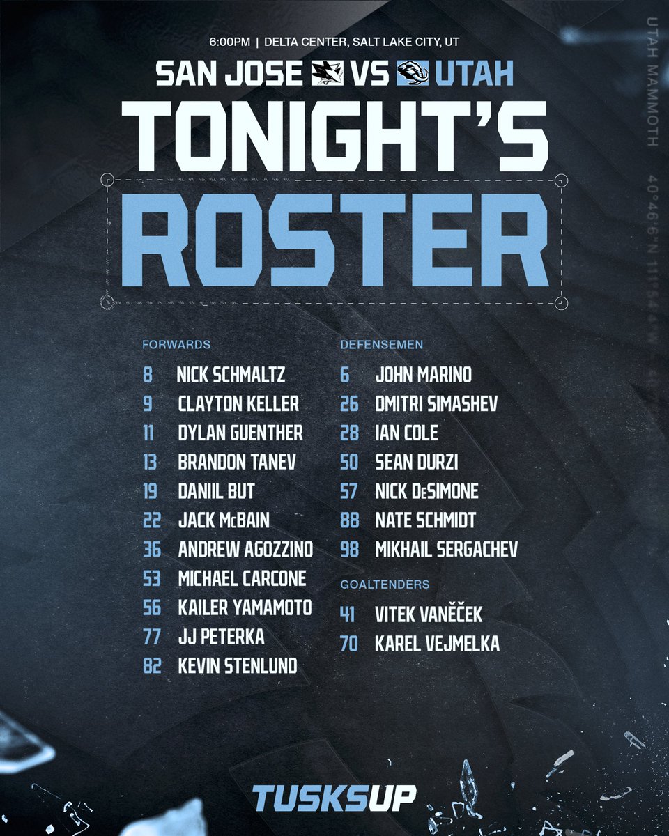 x - Utah Mammoth tweet media