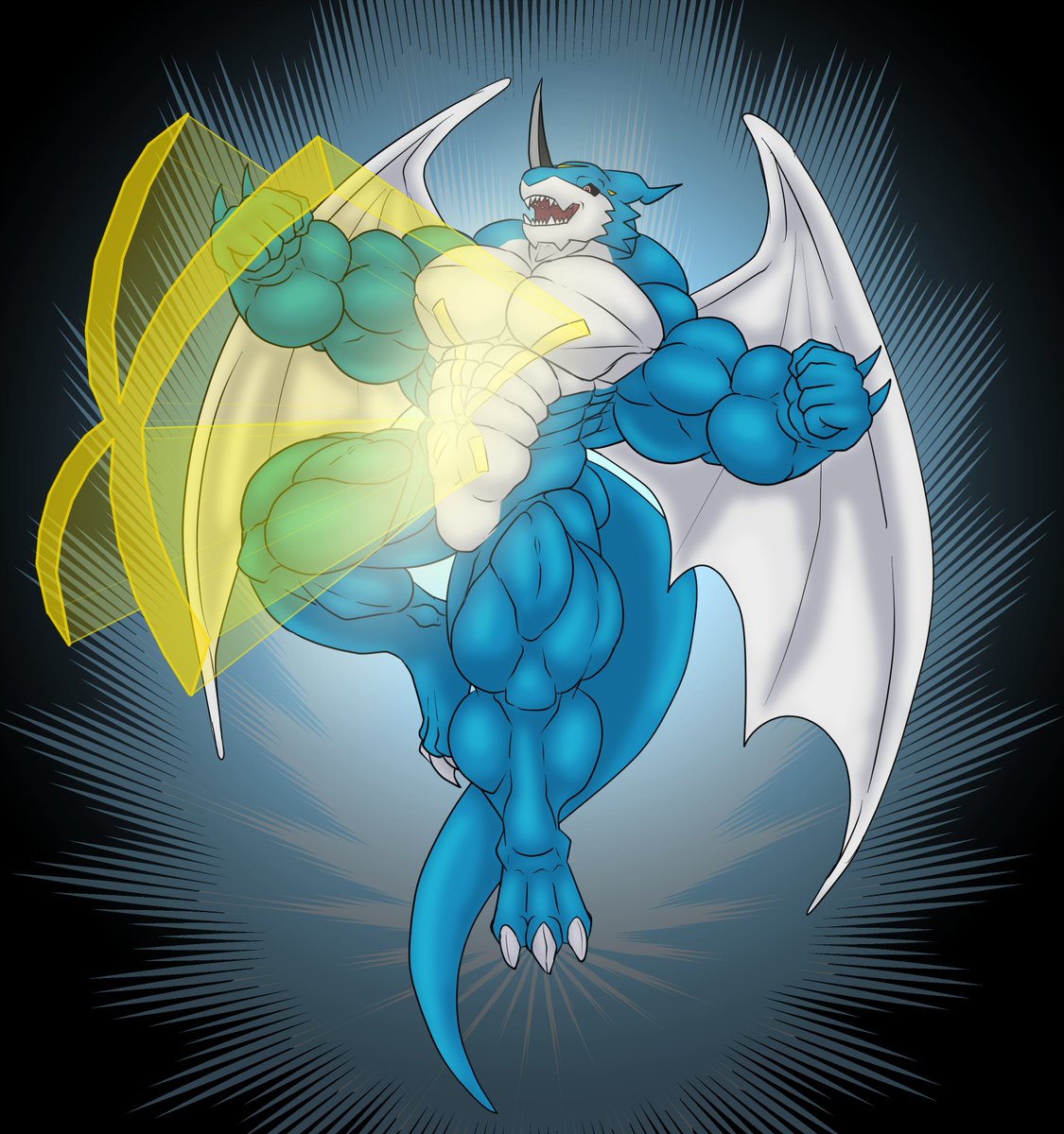 BlueDragonMoon2's tweet photo. It's October 5th which means, it's Exveemon Day.
So here is I made for the occasion.
#Exveemon #Xvmon #ExveemonDay #XVmonDay #Digimon https://t.co/7piD64Z4pS