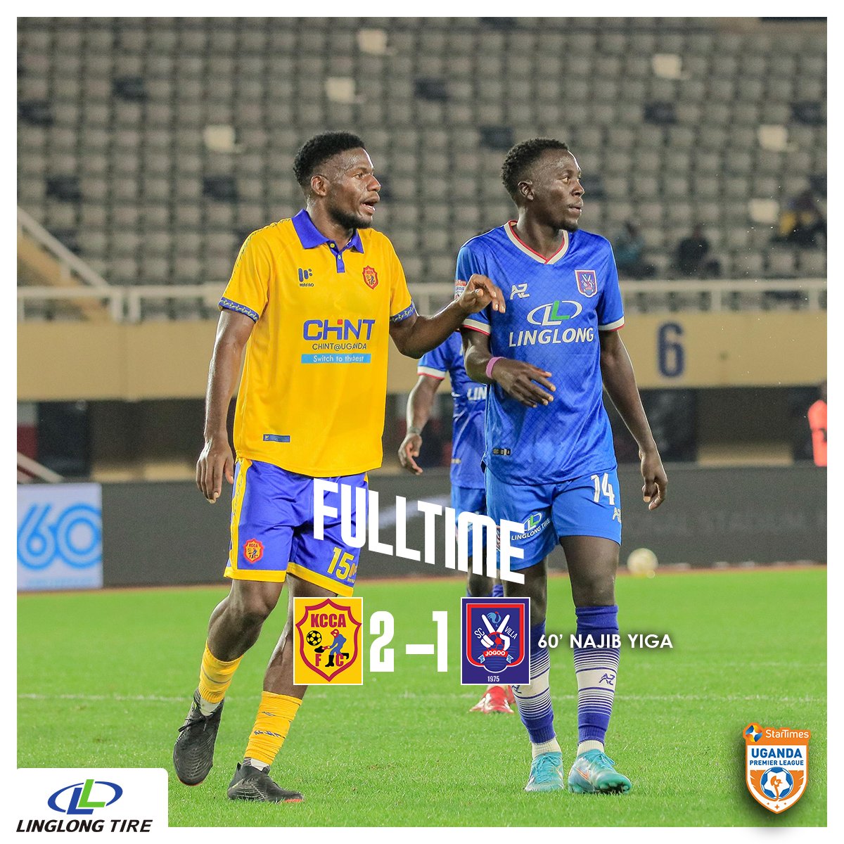 SCVillaJogoo's tweet image. Full-time.

#KCCSCV | @UPL 
#Theajogoos🔵